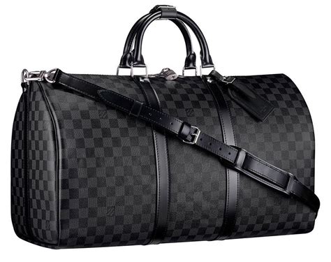 lv leather duffle bag|lv duffle bag men's.